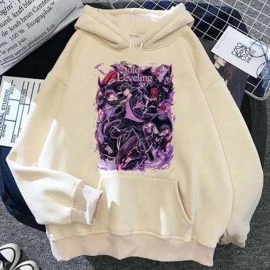 Hoodie Solo Leveling họa tiết truyện tranh Y2K anime, thoải mái – Giá 207.360₫ 3