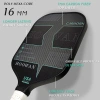 Hoowan Vợt Pickleball T700 18K Sợi Carbon USAPA - Mái Chèo Chuyên Nghiệp Có Túi 3