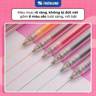 Hộp 10 bút gel Colochi Thiên Long Gel-050 ngòi 0.5mm - Giá 35.000₫ chính hãng