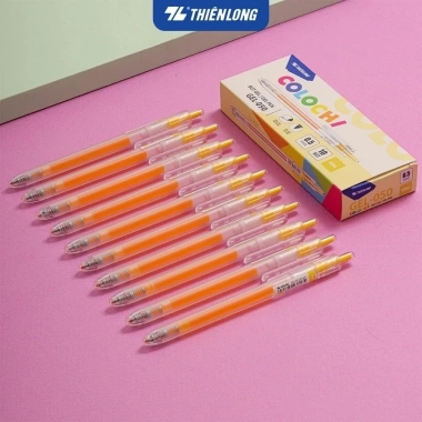 Hộp 10 bút gel Colochi Thiên Long Gel-050 ngòi 0.5mm - Giá 35.000₫ chính hãng