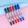Hộp 10 bút lông dầu hai đầu Dạ kim TL PM-04 - Xanh Đỏ Đen, chất lượng, giảm giá 22.124đ 2