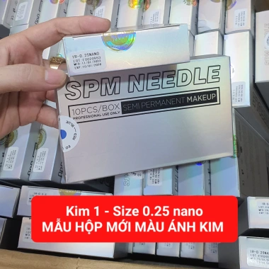 Hộp 10 cây kim 0,25mm đóng vỉ trắng cho máy BlackPearl và máy kỹ thuật số, chỉ 76.000 VND