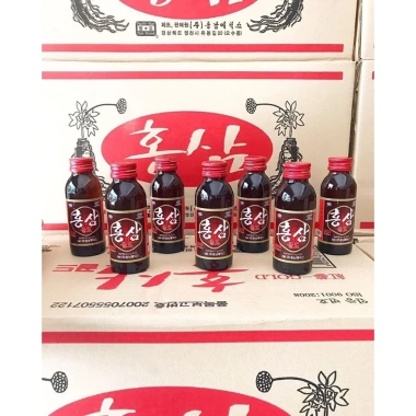 Hộp 10 chai Nước Hồng Sâm Deadong Hàn Quốc 100ml Giá chỉ 69.900đ