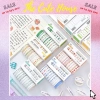 Hộp 10 cuộn băng dính Washitape phong cách đa dạng – Trang trí sổ tay, bullet journal, giá 22.000 VND
