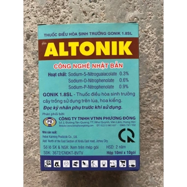 Hộp 10 gói ALTONIK 1.8SL - Kích Thúc Sinh Trưởng, Rễ, Nảy Mầm, Ra Chồi Nhanh