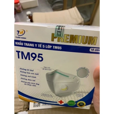 Hộp 10 khẩu trang y tế 6D N95 5 lớp, van thở, ôm sát mặt, chống bụi mịn chỉ 34.300₫ 3 Hộp 10 khẩu trang y tế 6D N95 5 lớp, van thở, ôm sát mặt, chống bụi mịn chỉ 34.300₫ 3
