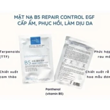 Hộp 10 miếng Mặt Nạ B5 Repair EGF 25ml - Phục hồi, cấp ẩm sâu, Made in Hàn Quốc, giá 66.000₫ 4