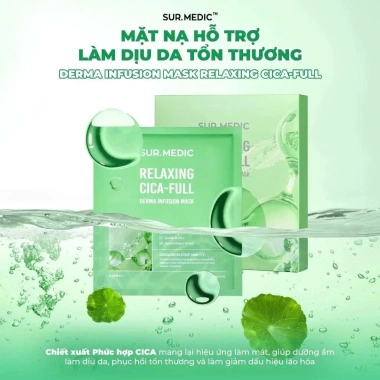 Hộp 10 miếng mặt nạ Sur.Medic Hàn Quốc - Dưỡng ẩm, sáng, phục hồi da, giá 277.000₫ 6
