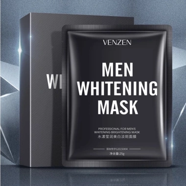 Hộp 10 miếng Veze Men Whitening Mask nam – Làm trắng, sáng da, chỉ 64.993₫