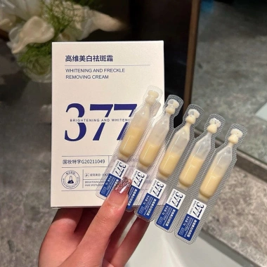 Hộp 10 Ống 377 Tinh Chất Kem Niacinamide - Làm Trắng Da, Chống Tàn Nhang, Cải Thiện Xỉn Màu - 28.000 VND 4