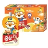 Hộp 10 Túi Nước Hồng Sâm Trái Cây Pororo Paldo Hàn Quốc 100ml Trẻ 1+ 3 Vị 200k 5