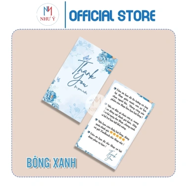 Hộp 100 Card Cảm Ơn Bán Hàng Xin Đánh Giá, Gửi Kèm Sản Phẩm, Ấn Tượng Đầu Tiên, Giao Nhanh 95k