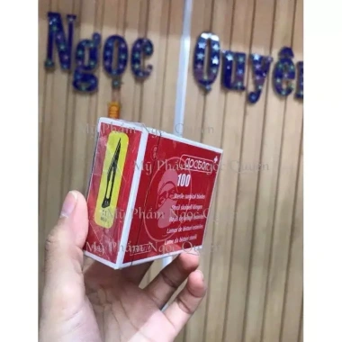 Hộp 100 Dao Nặn Mụn Doctor Số 11 - Giá ưu đãi 100.000 VND, loại bỏ mụn nhanh, an toàn 3