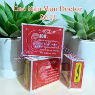 Hộp 100 Dao Nặn Mụn Doctor Số 11 - Giá ưu đãi 100.000 VND, loại bỏ mụn nhanh, an toàn 6