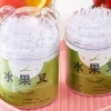 Hộp 100 dĩa & nĩa ăn trái cây nhựa - Đẹp, tiện lợi cho tiệc tết, giá chỉ 35.000đ 4