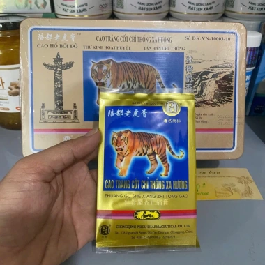 Hộp 100 Gói Cao Dán Con Cọp Loại 7 Chữ - Hàng Chính Hãng, Giá Ưu Đãi 500k 3