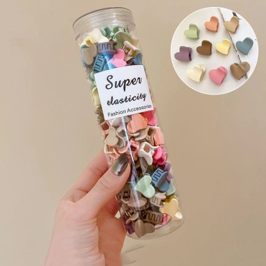 Hộp 100 kẹp tóc mini pastel dễ thương - Giá chỉ 27.900đ, giảm đến 33.759đ