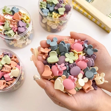 Hộp 100 kẹp tóc mini pastel dễ thương - Giá chỉ 27.900đ, giảm đến 33.759đ