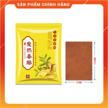 Hộp 100 miếng Cao dán xương khớp Tinh chất Gừng, Thảo dược giảm đau – Chỉ 24.000 VND 3