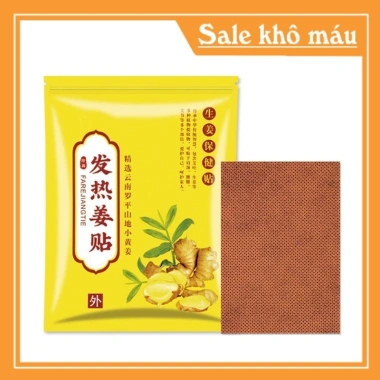 Hộp 100 miếng Cao dán xương khớp Tinh chất Gừng Thảo dược giảm đau - Giá chỉ 24.000 VND 4