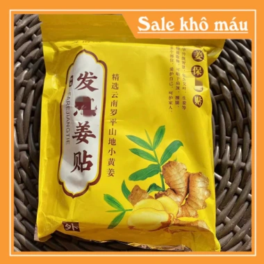 Hộp 100 miếng Cao dán xương khớp Tinh chất Gừng Thảo dược giảm đau - Giá chỉ 24.000 VND 6