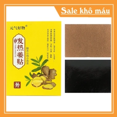 Hộp 100 miếng Cao dán xương khớp Tinh chất Gừng Thảo dược giảm đau - Giá chỉ 24.000 VND 9