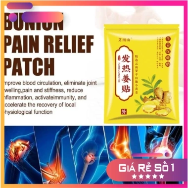 Hộp 100 miếng dán giảm đau gừng và vai PK Mugwort - Giảm đau nhanh, giá 24.000 2 Hộp 100 miếng dán giảm đau gừng và vai PK Mugwort - Giảm đau nhanh, giá 24.000 2