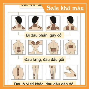 Hộp 100 miếng Dán Gừng Nóng Giảm Đau Xương Khớp và Đau Bụng Kinh - 24.000 VND 6