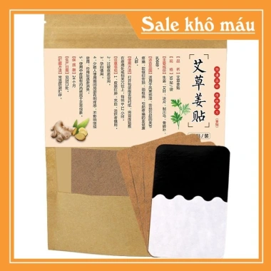 Hộp 100 miếng Dán Gừng Nóng Giảm Đau Xương Khớp và Đau Bụng Kinh - 24.000 VND 7