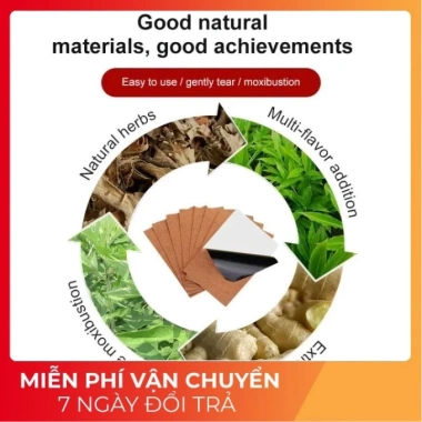 Hộp 100 miếng Dán Gừng Tỏa Nhiệt Giảm Đau Xương Khớp, Đau Bụng - Chỉ 24.000đ 2 Hộp 100 miếng Dán Gừng Tỏa Nhiệt Giảm Đau Xương Khớp, Đau Bụng - Chỉ 24.000đ 2