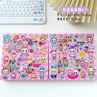 Hộp 100 sticker Babythree Sanrio LABUBU - Trang trí sưu tầm, chỉ 25.000 VNĐ 9 Hộp 100 sticker Babythree Sanrio LABUBU - Trang trí sưu tầm, chỉ 25.000 VNĐ 9