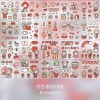 Hộp 100 tấm Sticker Hình Dán Trang Trí Sổ Lưu Niệm Dễ Thương Giá 49.000₫ 3