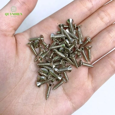Hộp 1.000 con Ốc vít Thái M3 ren xoắn Col dài 11mm - Ampli, quạt, vỏ sạc - Quỳnh Diễn