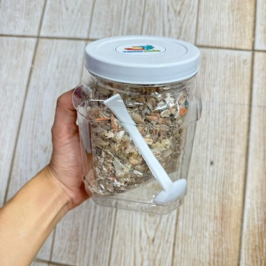 Hộp 100g Vỏ ghẹ, vò bề bề, vỏ tôm hỗn hợp - Thức ăn ốc chất lượng, giá chỉ 20.000₫