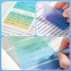 Hộp 105 Giấy Note Trong Suốt Chống Thấm DSMART Nhiều Màu Viết Bút Bi Gel 33k 5