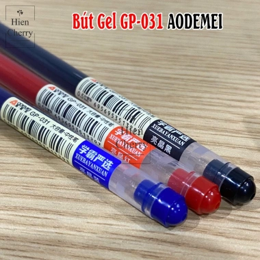Hộp 12 Bút Gel AODEMEI D1.015 GP031 Ngòi 0.5mm Ống Mực To, Khô Nhanh - 44.500₫