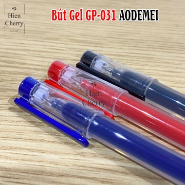 Hộp 12 Bút Gel AODEMEI D1.015 GP031 Ngòi 0.5mm Ống Mực To, Khô Nhanh - 44.500₫