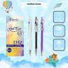 Hộp 12 Bút Gel Bấm Eras Ngòi 0.5mm 3 Màu Xanh Đen Tím – Trơn Đều, Giá 81.800₫