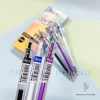 Hộp 12 Bút Gel Bấm Eras Ngòi 0.5mm 3 Màu Xanh Đen Tím – Trơn Đều, Giá 81.800₫ 4