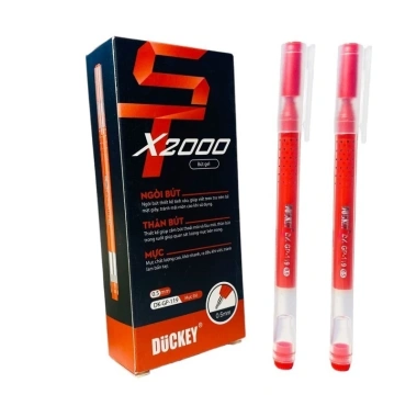 Hộp 12 bút gel Duckey GP-119 nét 0.5mm, 2.000m viết siêu trơn - Giá chỉ 65.000 VND 8 Hộp 12 bút gel Duckey GP-119 nét 0.5mm, 2.000m viết siêu trơn - Giá chỉ 65.000 VND 8
