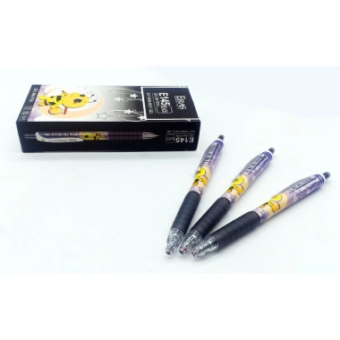 Hộp 12 Bút Gel Eras E145 Ngòi 0.5mm - Xanh Đen Đỏ - Giá ưu đãi 87.120 VND