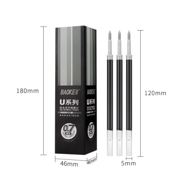 Hộp 12 bút gel nước Baoke PC1.588 nét 0.7mm ngòi thay PS2.010 - viết tiếng Trung Hán Nho 119.000 VNĐ
