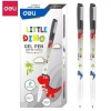 Hộp 12 bút gel nước Deli EG30 G30 ngòi 0.5mm họa tiết khủng long - Ruột G36 thay thế, chỉ 25.000₫ 10