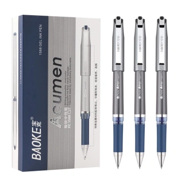 Hộp 12 Bút Ký BAOKE PC-1.588 0.7mm Màu Xanh - Giá chỉ 98.000, giảm ngay