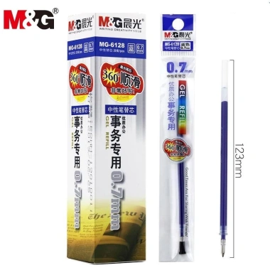 Hộp 12 bút ký gel Ovidian M&G AGP11.571 ngòi 0.7mm ruột thay 6.128 - Giá 110.000₫