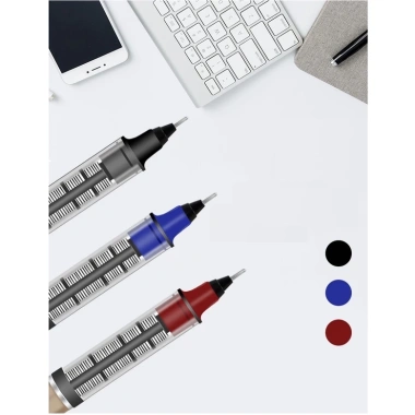 Hộp 12 bút lông kim Baoke BK111 - Mực gel nước, ngòi 0.5mm, giảm giá 125k