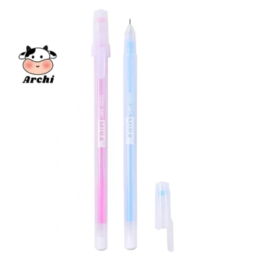 Hộp 12 bút mực gel Mira cute ARCHI - Ngòi 0.5mm, đa màu, viết calligraphy, chỉ 39.900đ