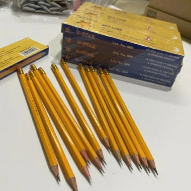 Hộp 12 cây Bút chì 2B GSTAR STAEDTLER ELEPHANT - Giá 60.000, viết mịn mềm