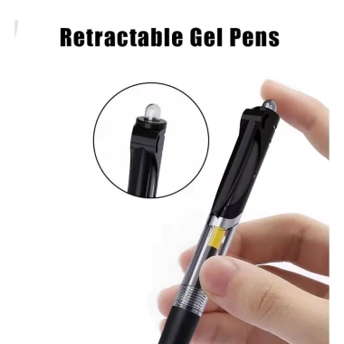 Hộp 12 cây bút gel bấm Baoke A35, ngòi 0.5mm, luyện viết chữ Hán Trung Quốc - Giá 35.000 VNĐ 8 Hộp 12 cây bút gel bấm Baoke A35, ngòi 0.5mm, luyện viết chữ Hán Trung Quốc - Giá 35.000 VNĐ 8