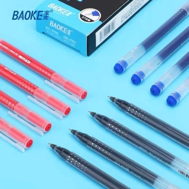 Hộp 12 cây bút gel Baoke PC5.158 nét 0.5mm viết siêu trơn, giảm giá 69.000 VND 3